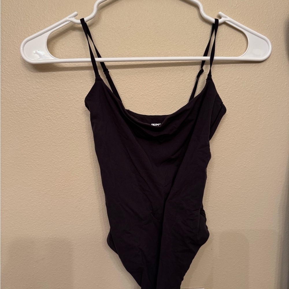 SKIMS Black Bodysuit
